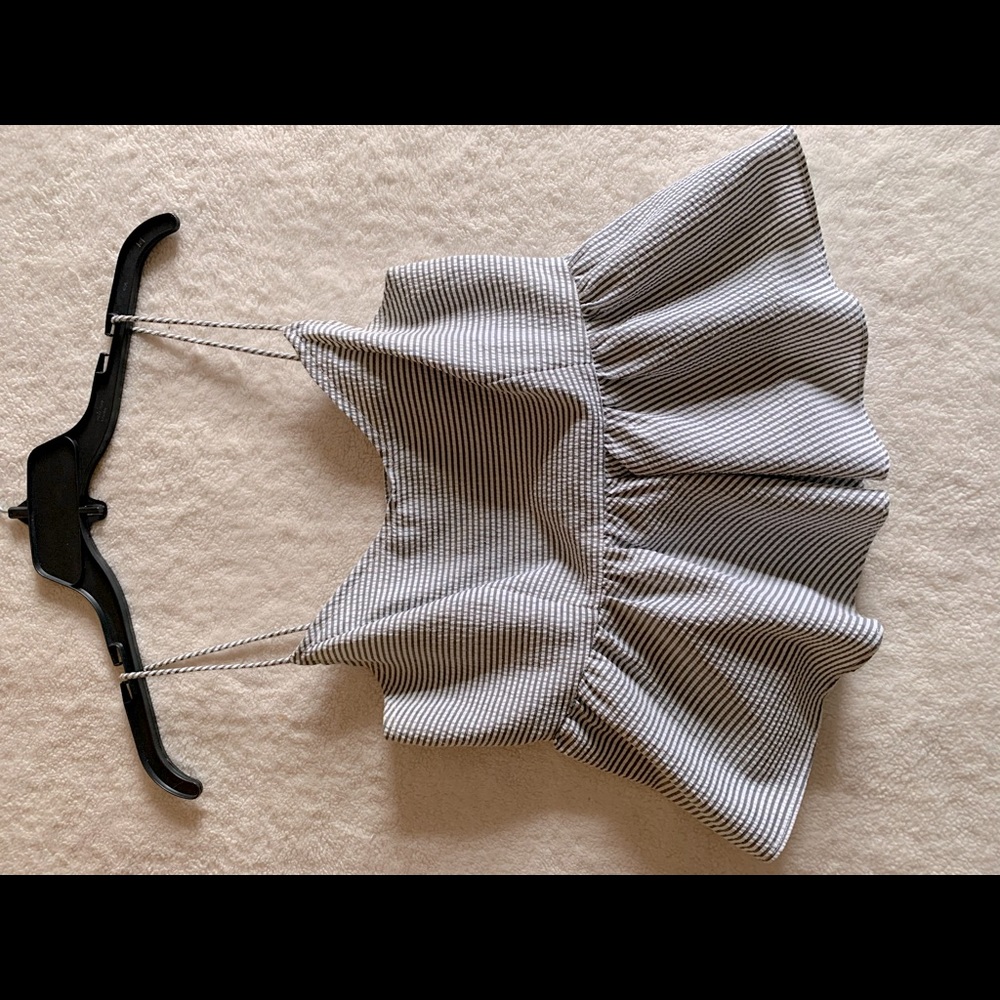 HYPR peplum top